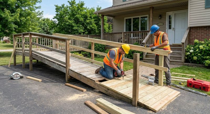 Handicap Ramp Repair in Alpharetta, GA
