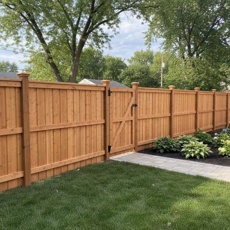 Privacy Fence Construction in Lawrence, KS